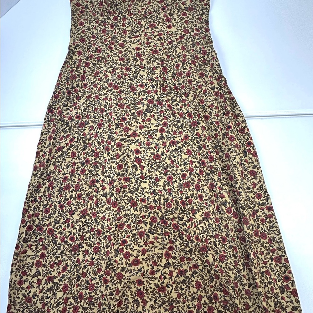 Floral Print Spaghetti Strap Sun Dress - Picture 13 of 16